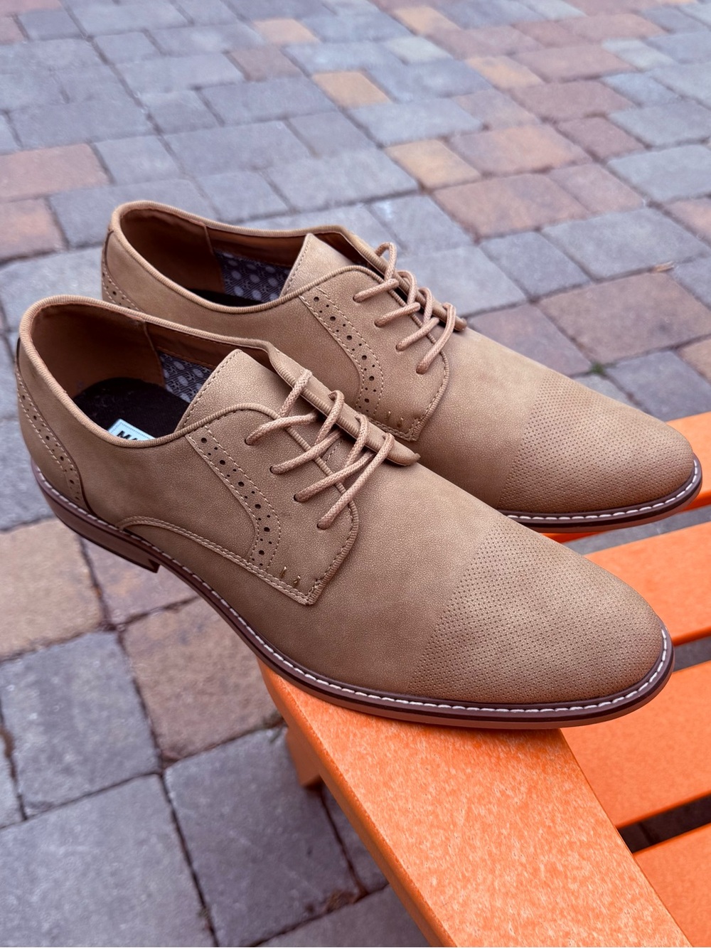 Mens Size 11 Steve Madden Bobby Lace-Up Casual Oxford Dress Shoes - Faux-Leather